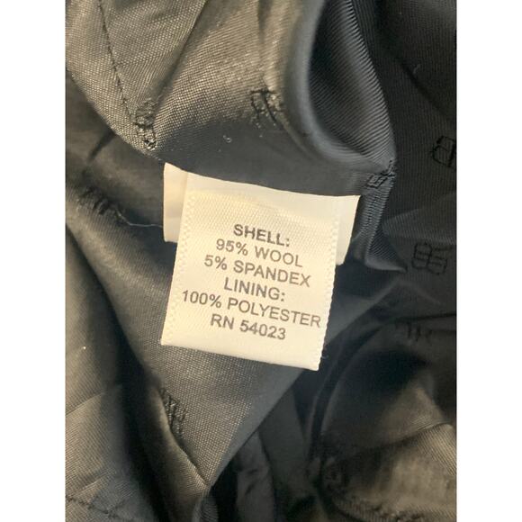 Banana Republic Women's Two Button Blazer Jacket Long Sleeve Black Size 12 - Picture 4 of 4
